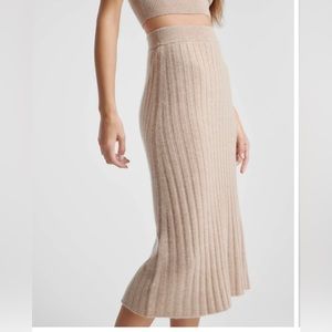 Quince Cashmere Skirt - new with tags